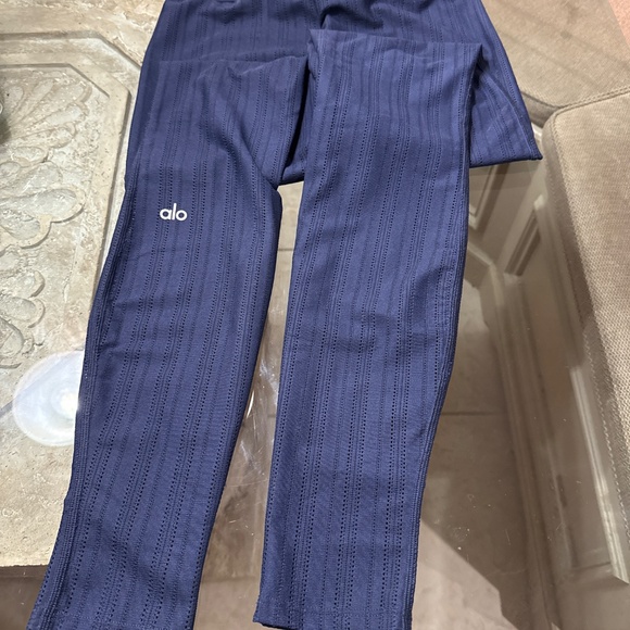 Alo yoga euphoria high waist leggings, navy blue, small - Picture 7 of 11